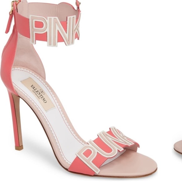 Valentino Pink Is Punk Sandals